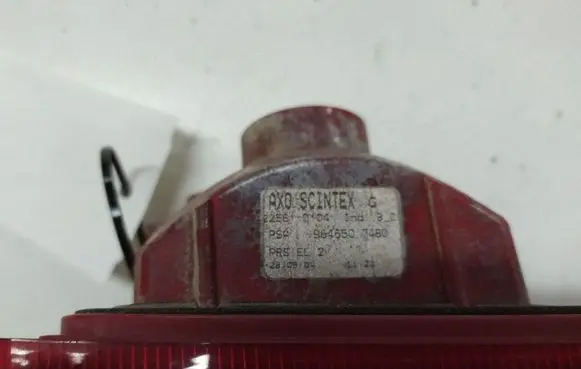 Peugeot 407 Tailgate rear/tail lights 9646507480