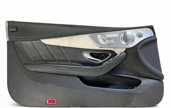 Mercedes-Benz C W205 Front door card panel trim A2058205600 A2057208912 0001247499