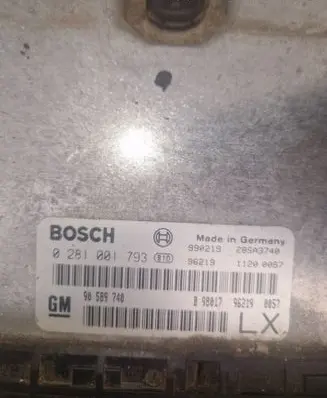 Opel Frontera B Engine control unit/module 0281001793