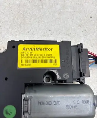 Opel Insignia A Sunroof motor/actuator 13322329 13323125 A41211000019