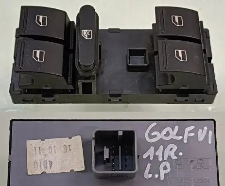 Volkswagen Golf VI Other switches/knobs/shifts 1K4959857B