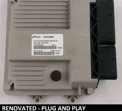 Fiat 500 Engine control unit/module 51818295 7160012702 500SDE75H