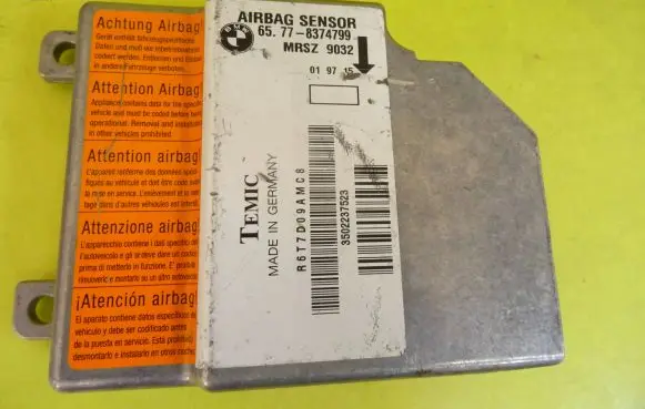 BMW 5 E39 Airbag control unit/module 8374799 65.77-8374799 65778374799