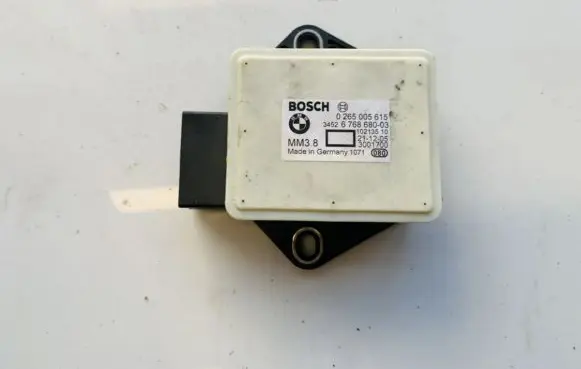 BMW 5 E60 E61 ESP acceleration yaw rate sensor 0265005615 6768680