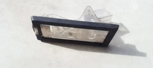 Number plate light