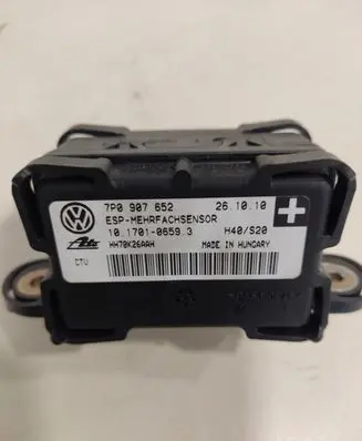 Porsche Cayenne (92A) ESP acceleration yaw rate sensor 7P0907652