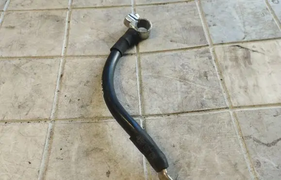 Audi A6 S6 C6 4F Negative earth cable (battery) 4F0971235
