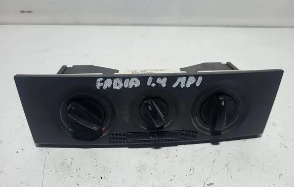 Skoda Fabia Mk1 (6Y) Climate control unit 6Y0819045B 89724 901511740003