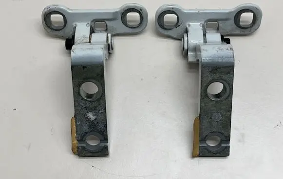 Front door hinge set