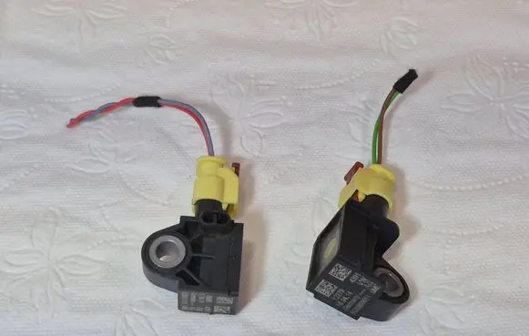 Airbag deployment crash/impact sensor