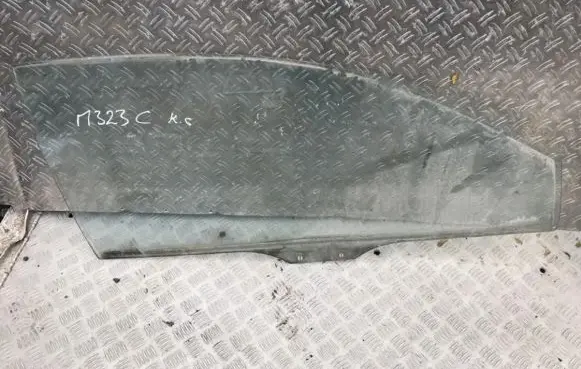 Mazda 323 Front door window glass four-door