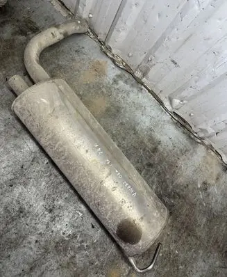 Opel Vivaro Rear muffler/silencer tail pipe 