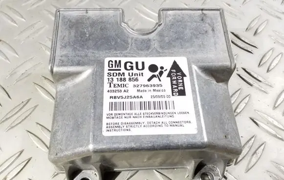 Opel Zafira B Airbag control unit/module 13188856 327963935 403258A2