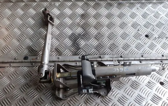Steering wheel axle set