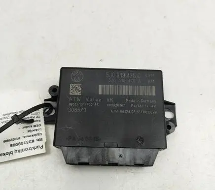 Skoda Yeti (5L) Parking PDC control unit/module 5J0919475C 5J0919475A