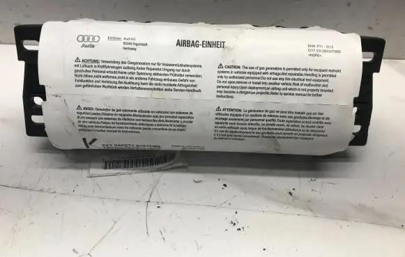 Audi A5 8T 8F Passenger airbag 1007897 J72K030529