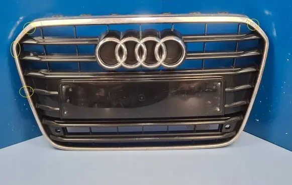 Audi A6 S6 C7 4G Front bumper upper radiator grill 4G0853653 4G0853037