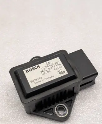 BMW 6 E63 E64 ESP acceleration yaw rate sensor 6777435 0265005285 5009243