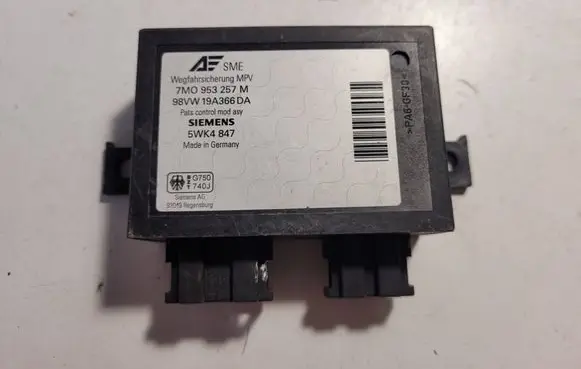 Volkswagen Sharan Immobilizer control unit/module 7M0953257M 5WK4847