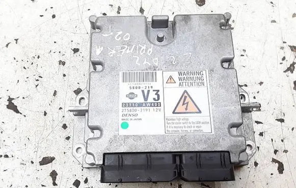 Nissan Primera Engine control unit/module 23710AW400 2758002191 5800219
