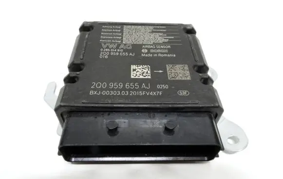 Volkswagen Polo VI Airbag control unit/module 2Q0959655AJ 0285014910