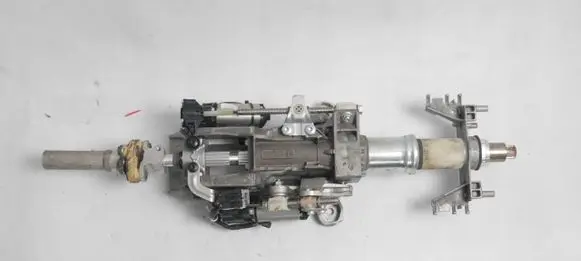 Steering wheel axle