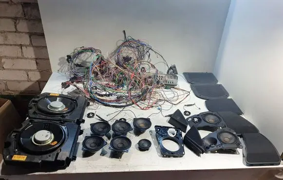 BMW 7 F01 F02 F03 F04 Audio system kit 9292586 9289971 9241118