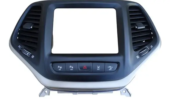 Jeep Cherokee Radio/GPS head unit trim P68143781AB 1WP091S5AD 68143781AB