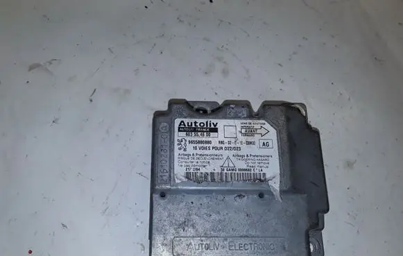 Peugeot 407 Airbag control unit/module 603554600 9655880880