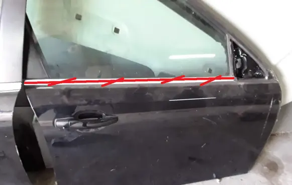 Cadillac BLS Front door