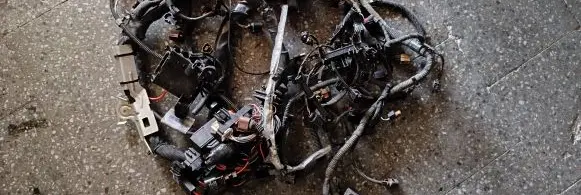 Audi A6 C7 Engine installation wiring loom 4g2971072 3961940911 4g0973213a