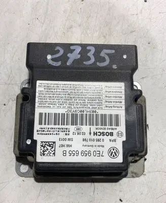 Volkswagen Caddy Airbag control unit/module 7E0959655B 0285010798