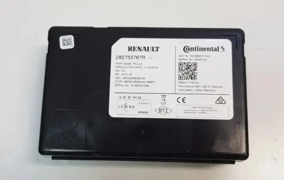 Renault Talisman Trunk lid opening control unit 