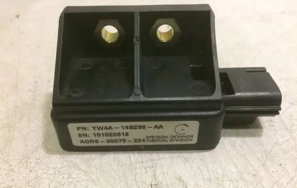 Jaguar S-Type ESP acceleration yaw rate sensor YW4A14B296AA