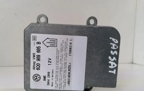 Volkswagen PASSAT B5 Airbag control unit/module 5WK42869 6Q0909605B