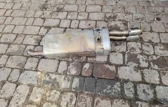 Opel Mokka B Rear muffler/silencer tail pipe 