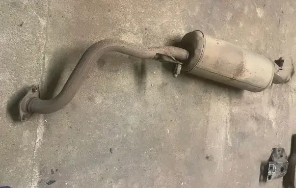 Toyota Prius+ (ZVW40) Rear muffler/silencer tail pipe 