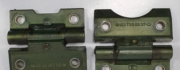Mercedes-Benz S W126 Front door hinge set 1237200037