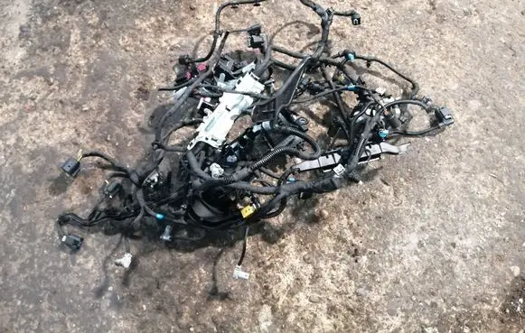 Engine installation wiring loom