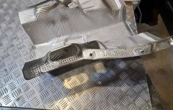 Audi A4 Allroad Exhaust heat shield 8K0804160K