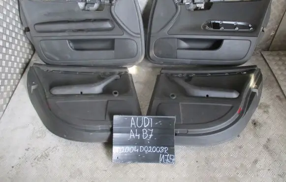 Audi A4 S4 B7 8E 8H Door card panel trim set 