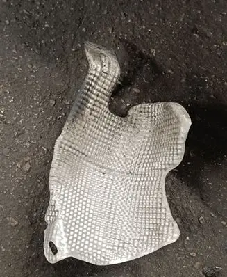 BMW X5 E53 Heat shield in engine bay 