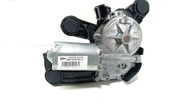 Citroen C4 Cactus Rear window wiper motor 9801666380A