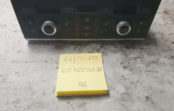 Audi Q7 4L Climate control unit 4L0820043AH