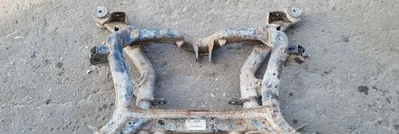 Volkswagen Touareg I Rear subframe 7L0500041 4D028653