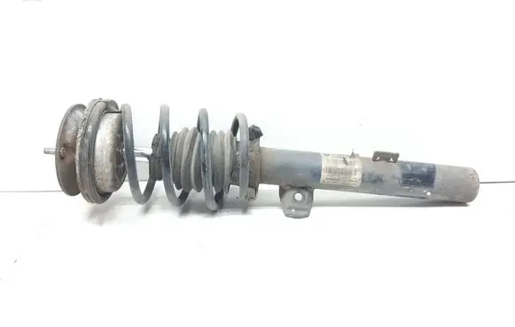 Front shock absorber with coil spring
