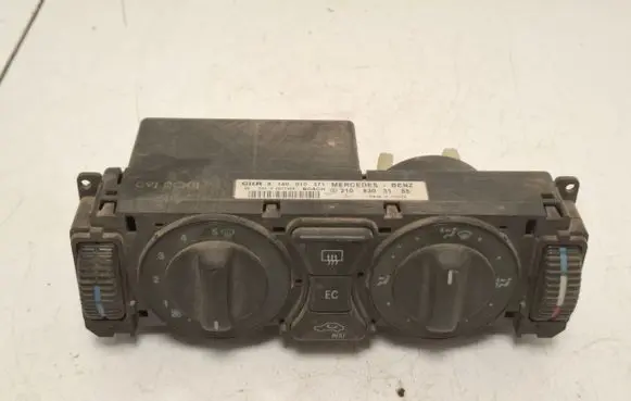Mercedes-Benz E W210 Climate control unit 2108303185 A2108303185 9140010371