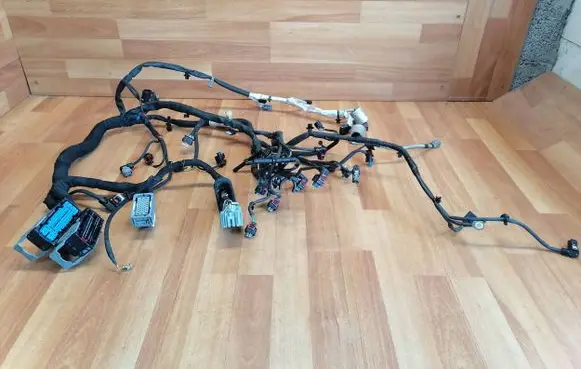 Engine installation wiring loom