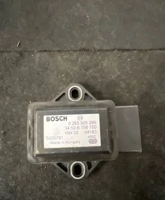 BMW 5 E60 E61 ESP acceleration yaw rate sensor 0265005266 04183