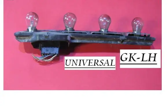 Opel Astra G Tail light bulb cover holder 393203